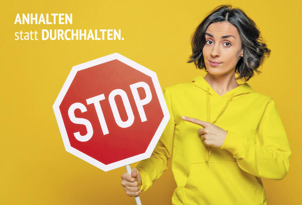 STOP - Anhalten Statt Durchstarten