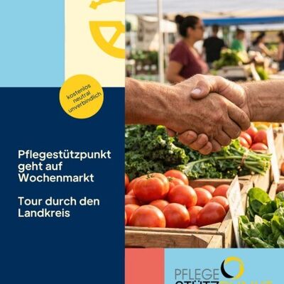 PSP auf Wochenmarkt